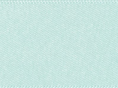 Aqua Recycled Satin Ribbon from Foldabox