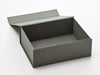 A4 Deep Naked Grey® Gift Box Assembled with Lid Open