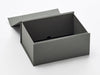 Naked Grey® A5 Deep Gift Box With Natural Finish Assembled with Lid Open