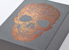 Naked Grey® Gift Box with Copper Foil Skull Design