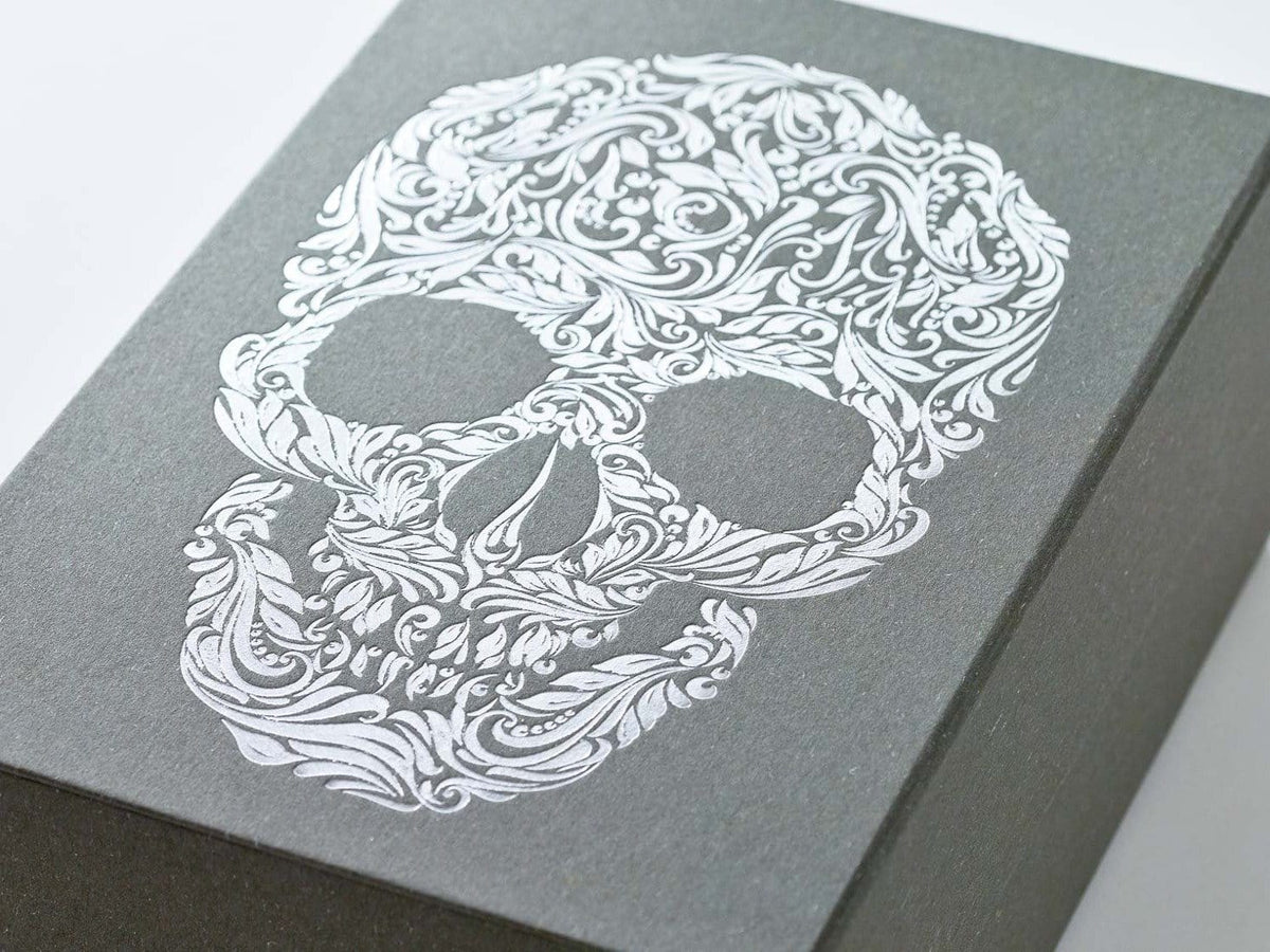 Naked Grey® Folding Gift Box with Silver Foil Logo