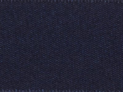 Navy Satin Recycled Ribbon from Foldabox