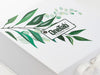 Example of Custom CMYK Digital Print Onto White Gift Box