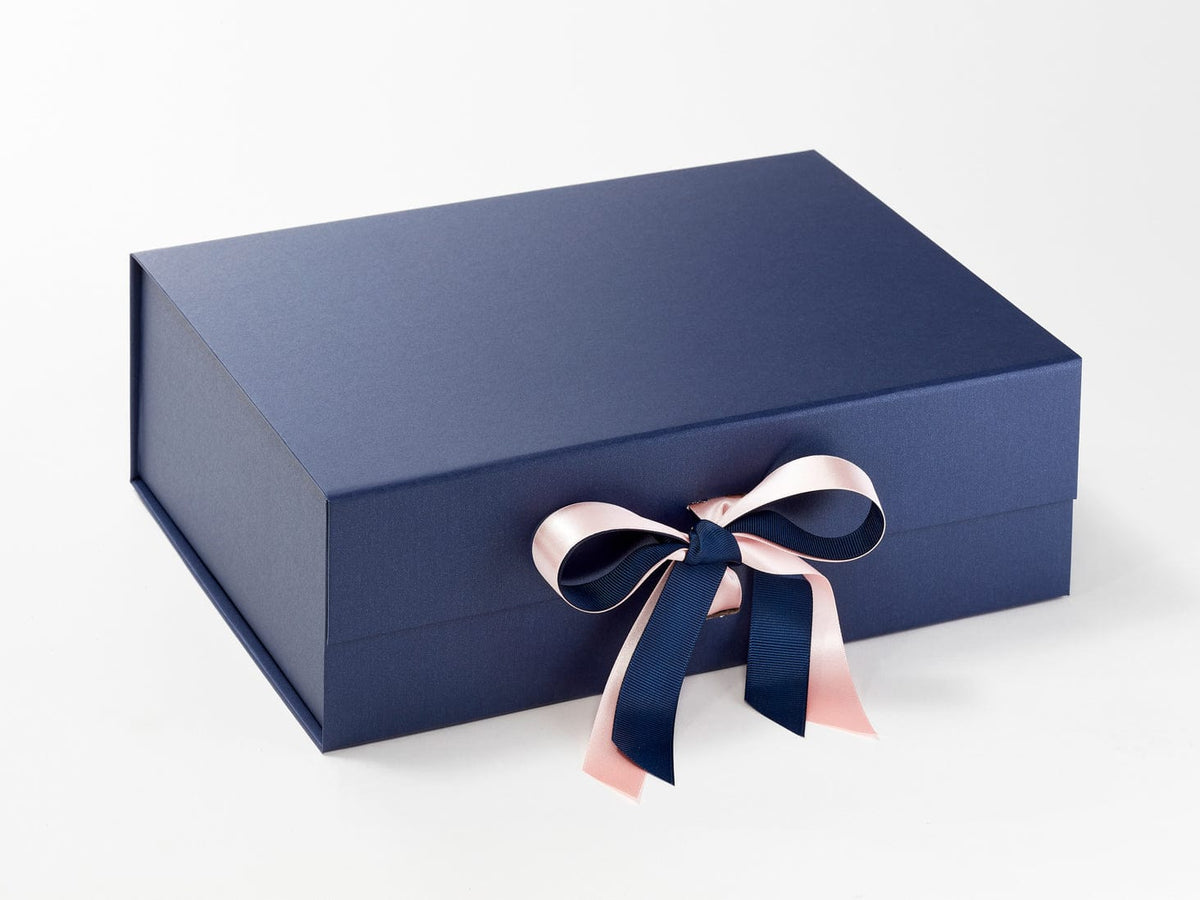 Navy Blue A4 Luxury Gift Boxes and Photography Packaging