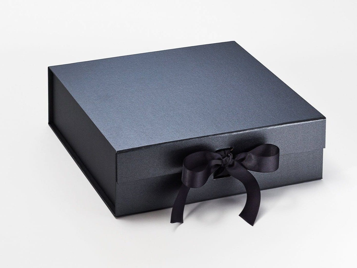 Pewter Large Luxury Gift Boxes with changeable ribbon 