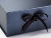 Pewter XL Deep Gift Box Sample Ribbon Detail