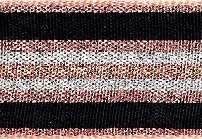 Rose Gold Sparkle Stripe Gift Box Ribbon