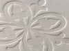 Silver Folding Luxury Gift Box with custom debossed logo