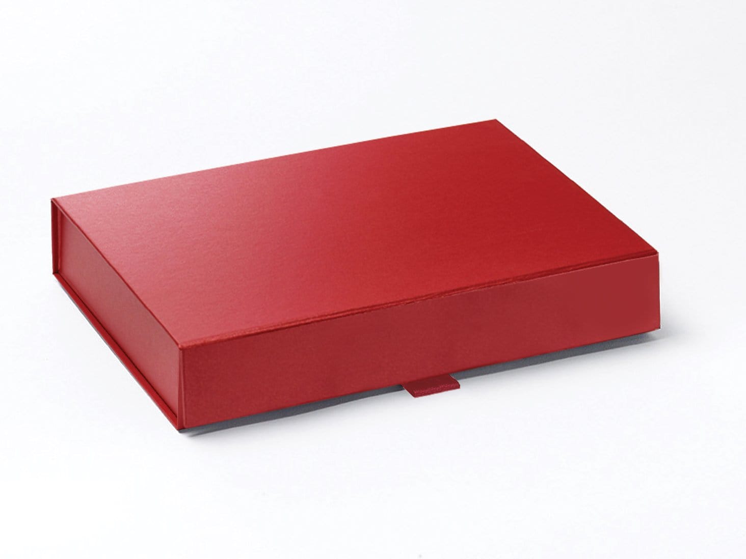 Red A5 Shallow Gift Box Sample – Magnetic Folding Box | Foldabox ...