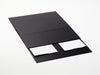 Black A3 Deep No Ribbon Gift Box Sample Supplied Flat