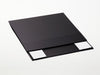 Black A3 Shallow No Ribbon Gift Box Sample Supplied Flat