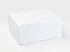 White A3 Deep No Ribbon Gift Box Sample