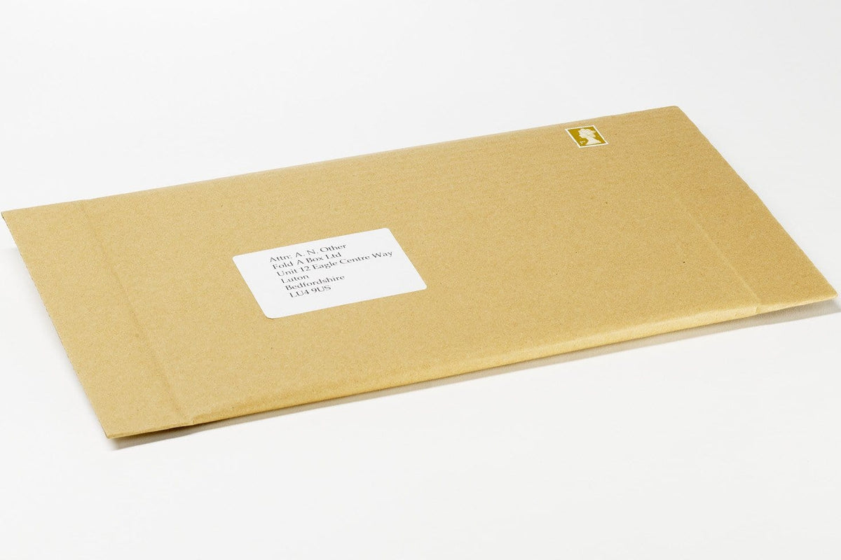 Black A6 Shallow Gift Box Sample Packaging Example