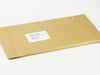 White Large Folded Flat Gift Box Sample Packaging Example