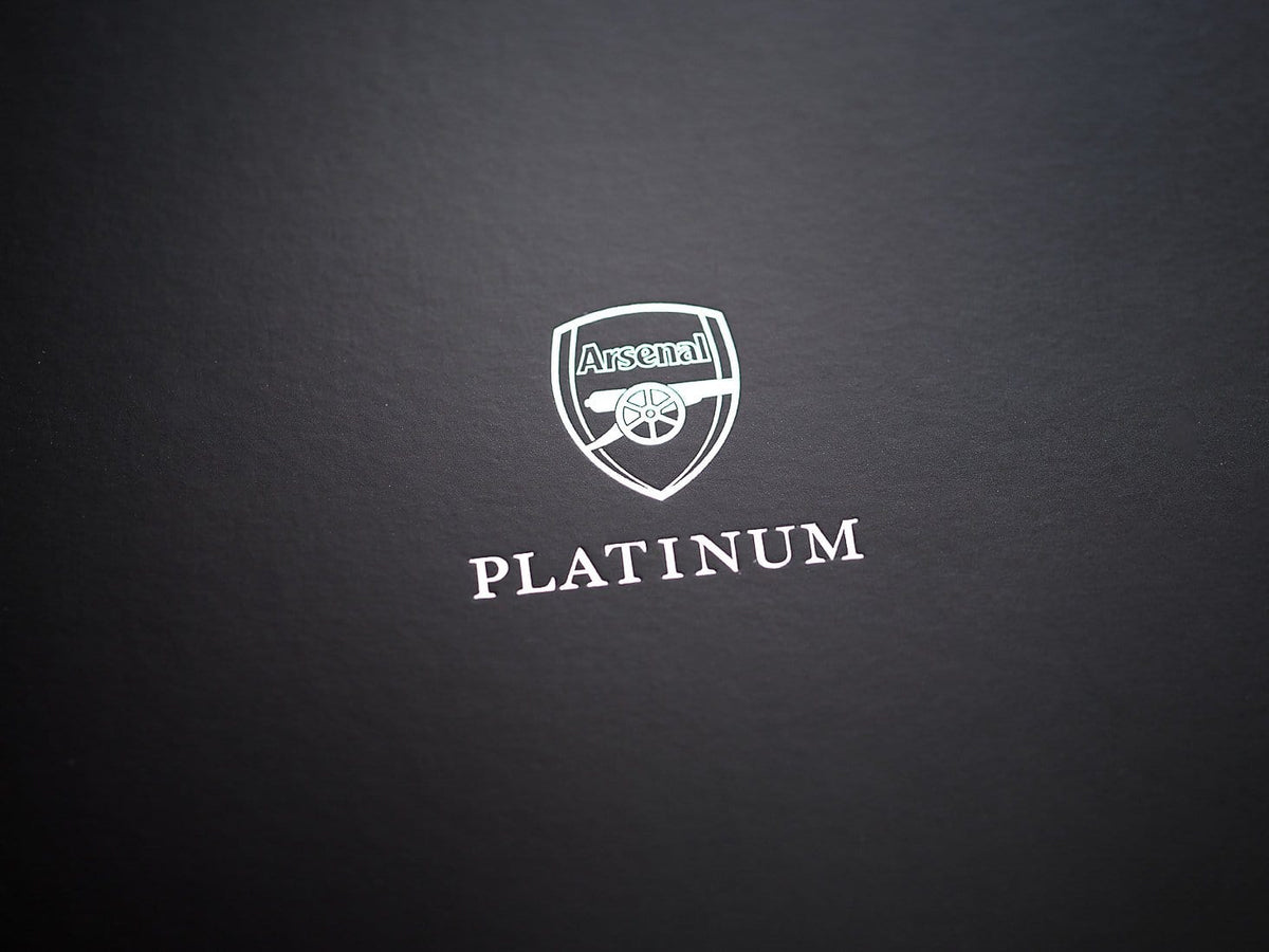 Black Folding Gift Box with Custom Printed Silver LogoTo Lid