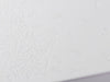 White Gift Box with Random Debossed Letter Design