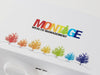 White Gift Box with CMYK Custom Printed Design from Foldabox