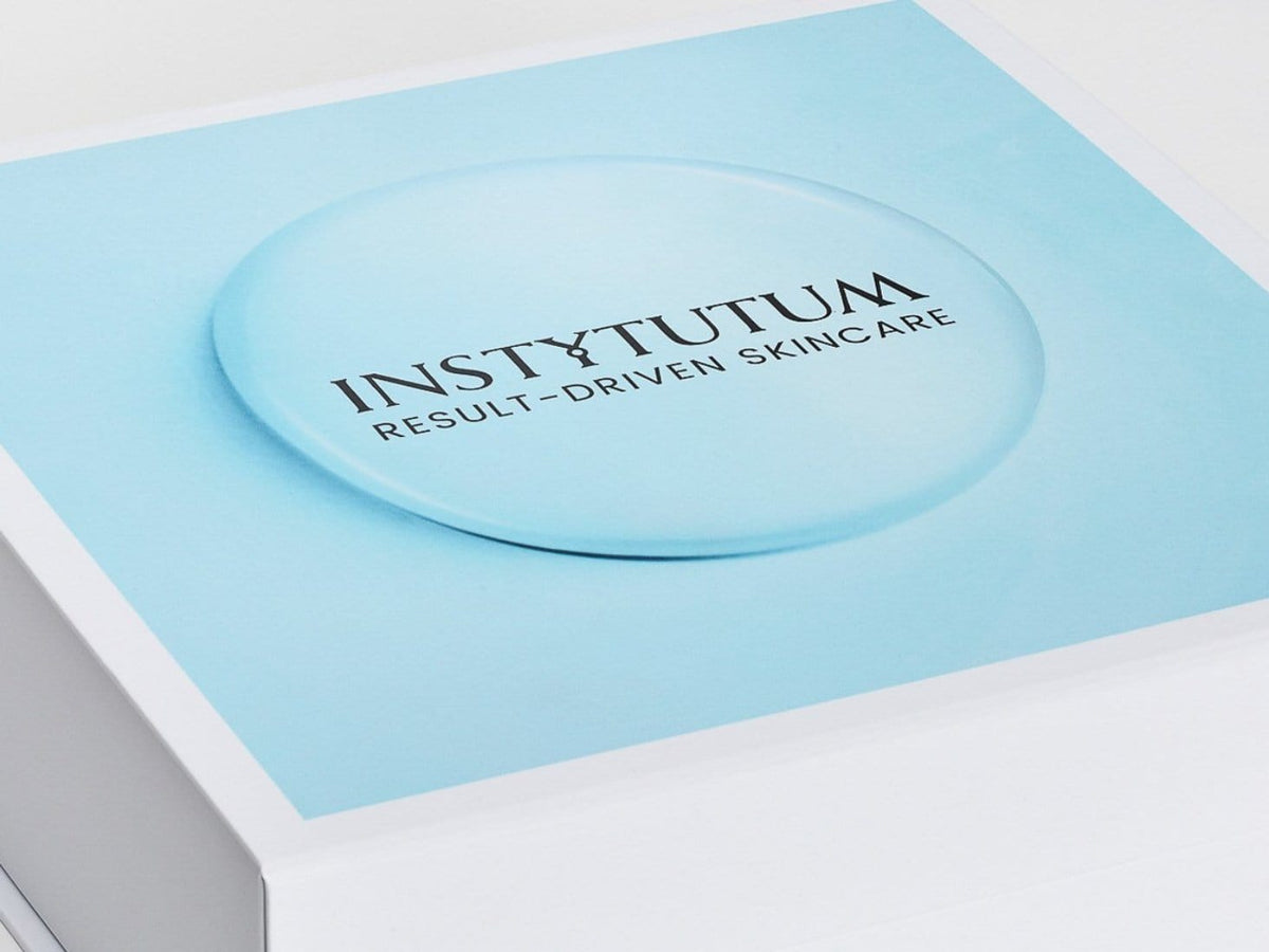 Custom Printed CMYK Digital Printed Design to White Gift Box Lid