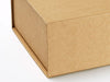 Natural Kraft Finish Eco-Friendly Gift Box Paper Detail