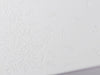 White Gift Box with Custom Debossed Design to Lid