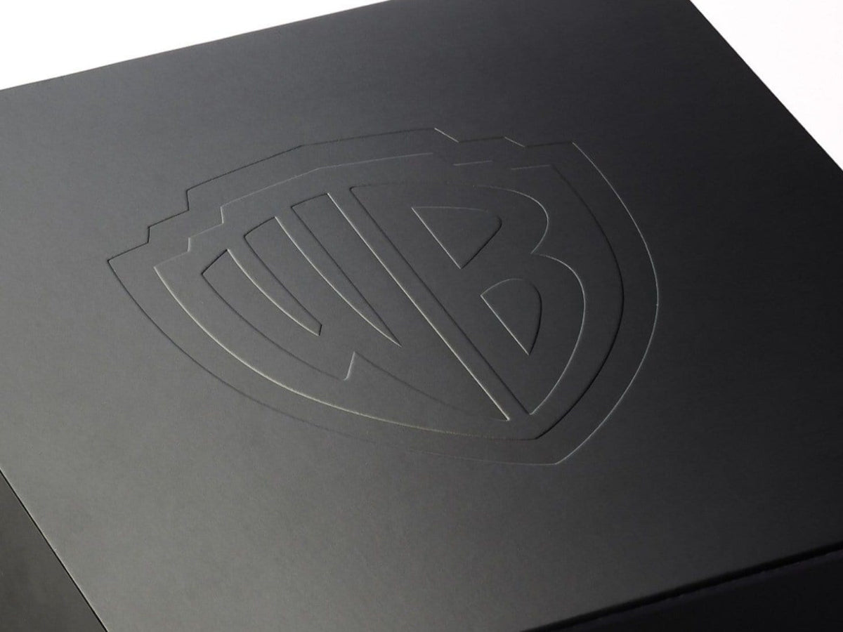 Example of Black Gift Box with Custom Debossed Logo