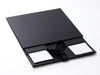 Black A4 Deep Slot Gift Box Supplied Flat
