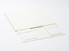 Ivory A4 Deep Gift Box No Ribbon Supplied Flat